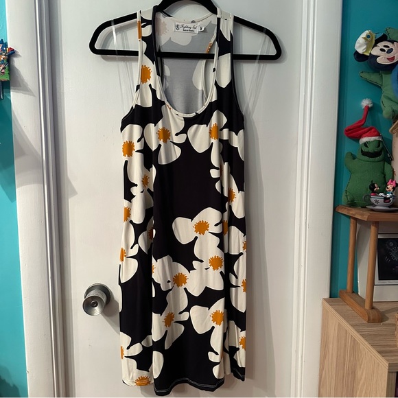 Fighting Eel Dresses & Skirts - EUC Fighting Eel black Floral Dress